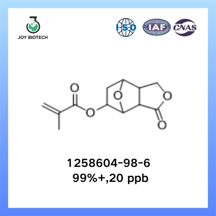 2-Aċidu Propenojku, 2-metil-, Octahydro-3-oxo-4,7-epoxyisobenzofuran-5-yl Ester CAS NO 1258604-98-6