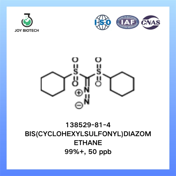 BIS(CYCLOHEXYLSULFONYL)DIAZOMETHANE CAS NO 138529-81-4