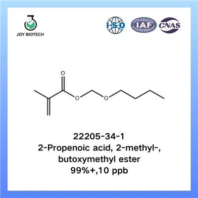 2-Aċidu Propenojku, 2-metil-, Butoxymethyl Ester CAS NO 22205-34-1